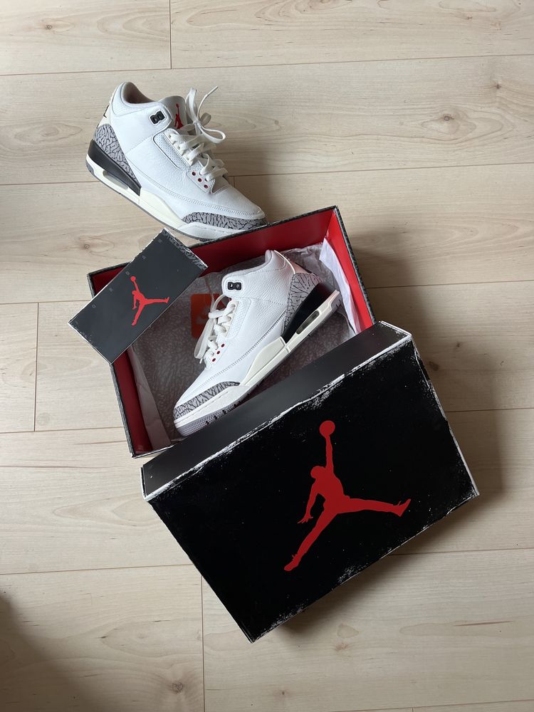 Кросівки Air Jordan 3 Retro OG 43 (9/5us, 27/5 см) Оригінал