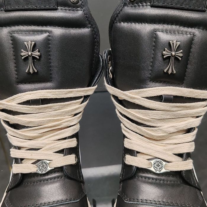 Кросівки rick owens x chrome hearts