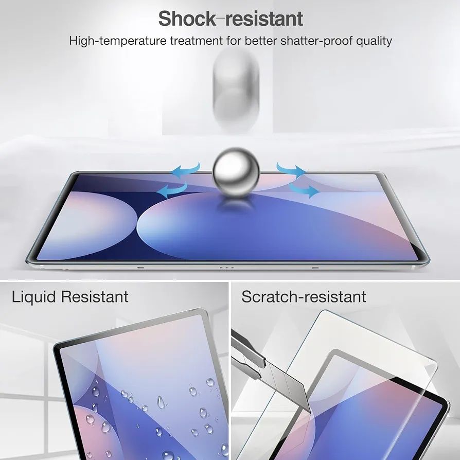 Szkło ochronne na wyświetlacz Galaxy Tab s10+ s9+ s8+ s7+ 2szt B374