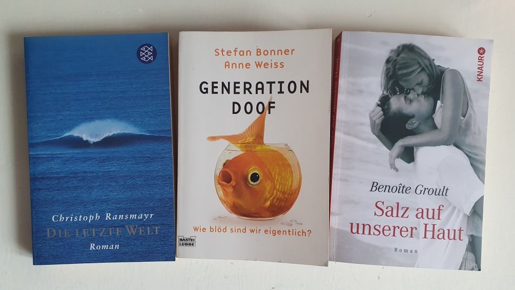 Niemieckie książki, nauka języka