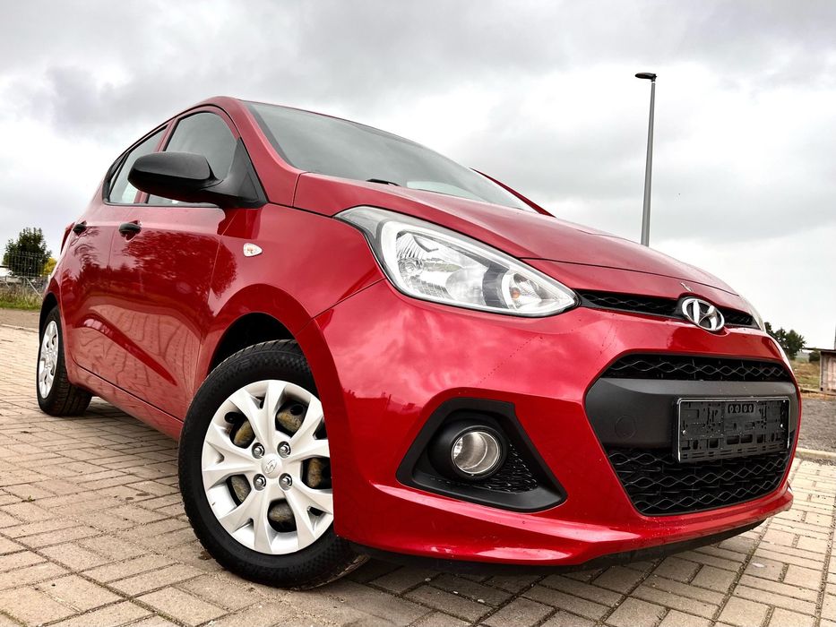Hyundai i10 1.0-ORYGINAŁ-BlueDRIVE-5Drzwi-Clima-isofix-Aux/USB-KsSerwisASO-IDEALNY