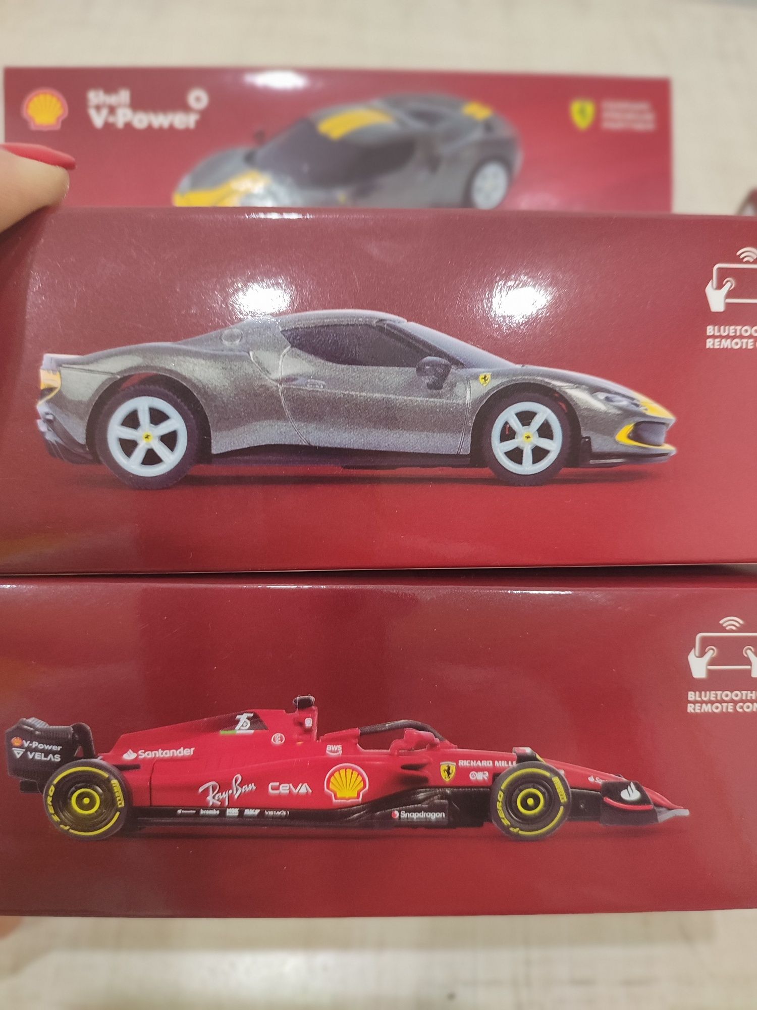 Машинки Shell Ferrari Bluetooth