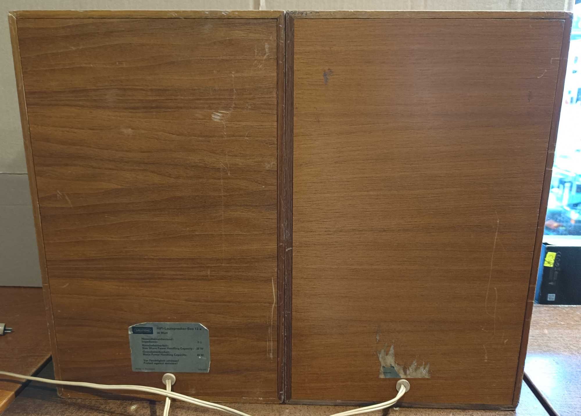 Głośniki HiFi GRUNDIG BOX 12a/sprawne/vintage