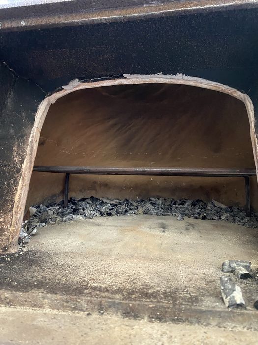 Forno a lenha usado