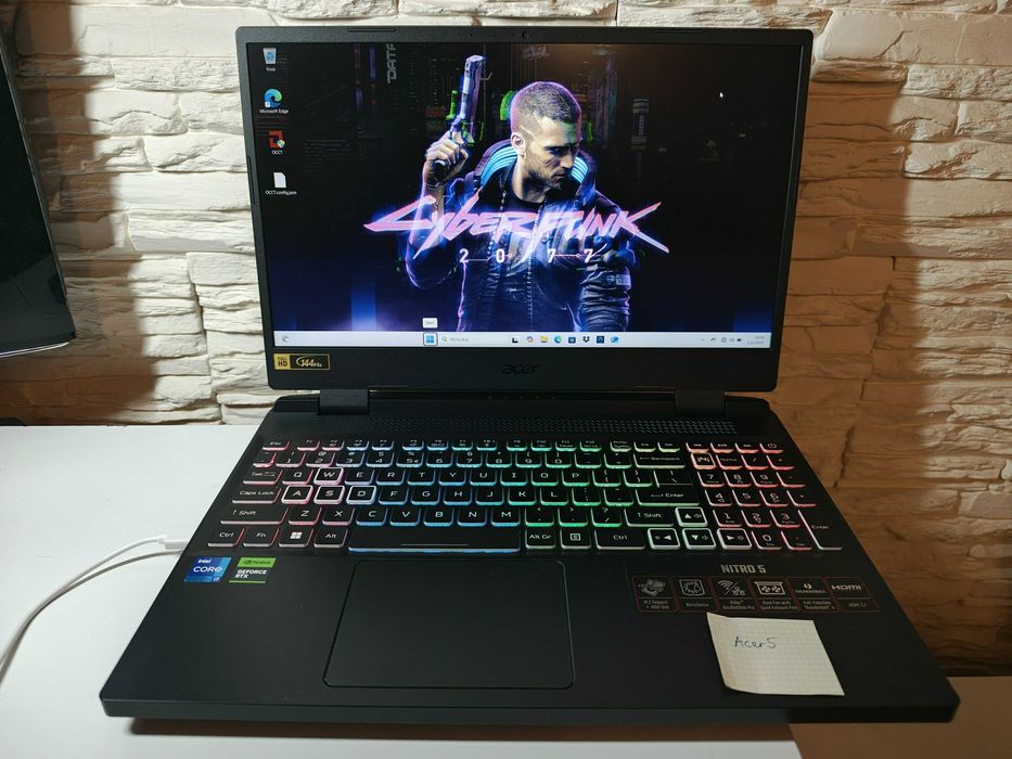 GAMINGOWY LAPTOP ACER NITRO 5-i7 16x4.70Ghz,16GB,RTX4050-6GB/140W-GW27