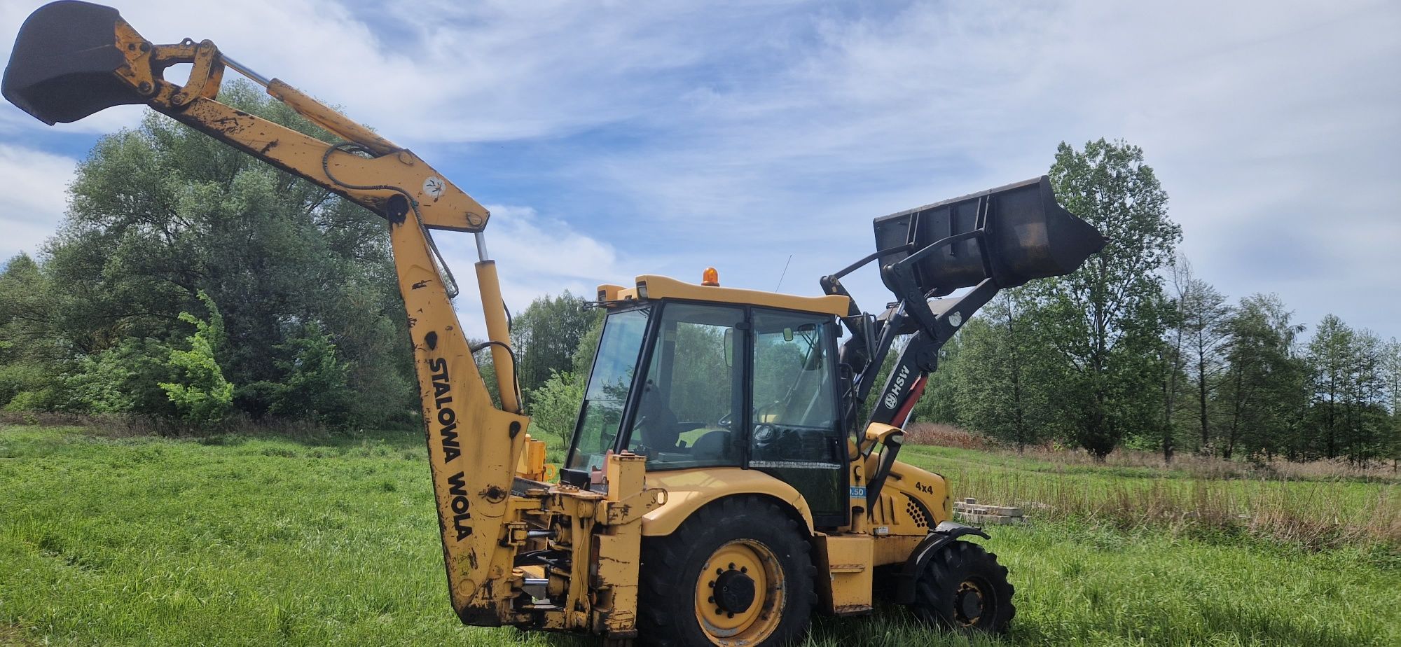 Stalowa Wola hsw koparko-ładowarka JCB Case New Holland Komatsu Cat