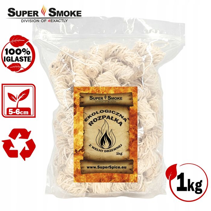 Rozpałka Ekologiczna SuperSmoke - 1kg