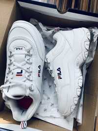 Adidasy sneakersy FILA  białe rozmiar 36 stan idealny