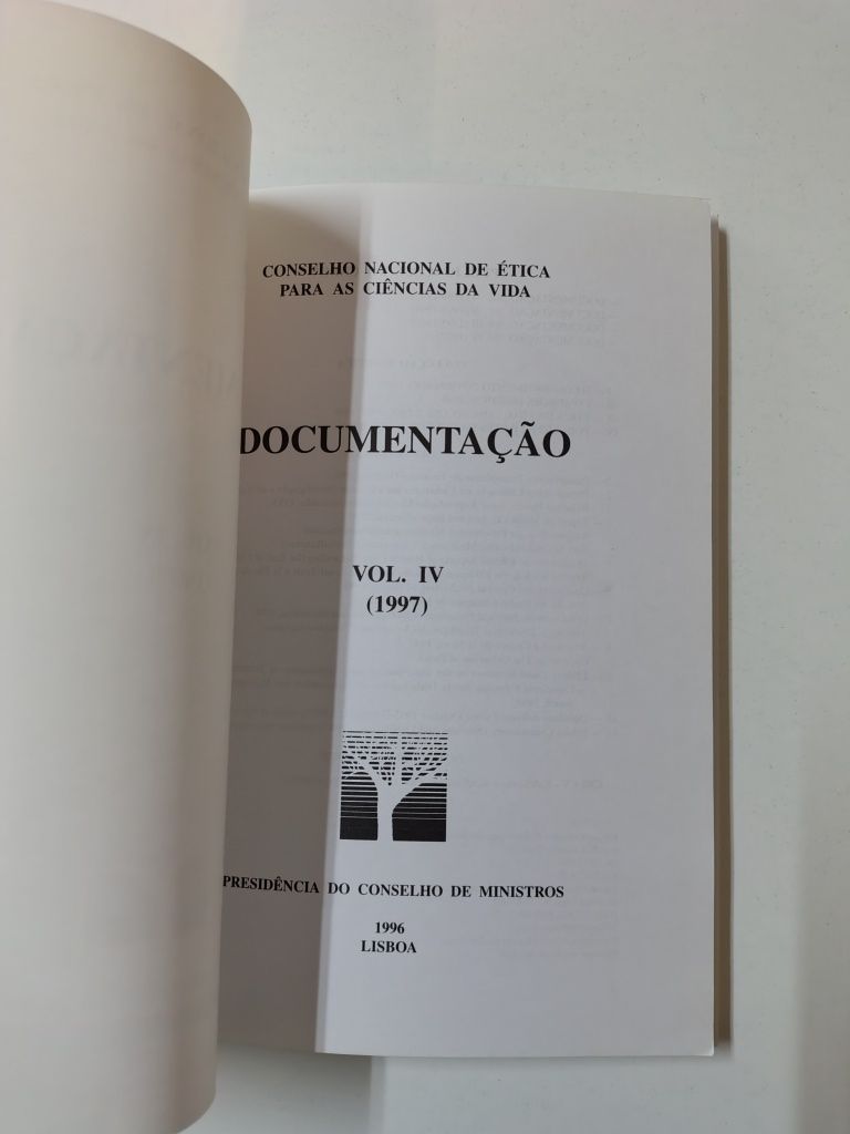 Conselho Nacional de ética para as ciências da vida - Vol. IV