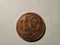 Moneta Polska /PRL/ - 10 zł. 1989 - /9/