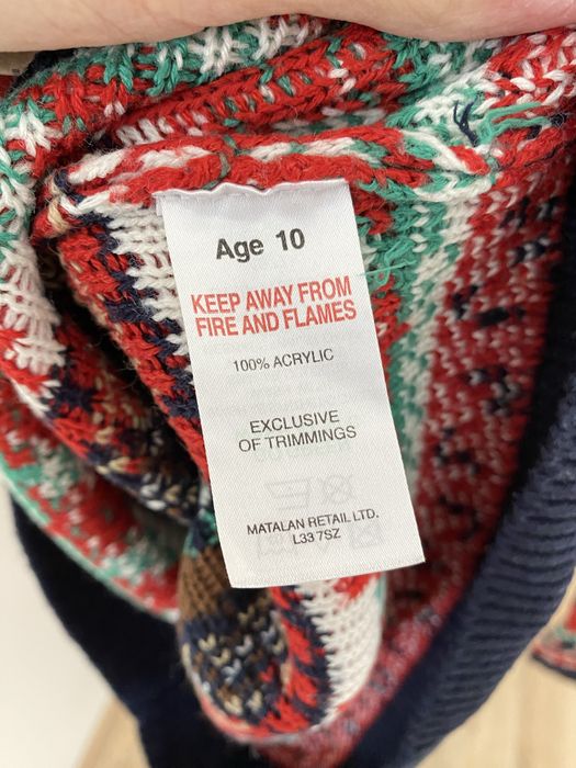 Sweter świąteczny roziar 140 cm