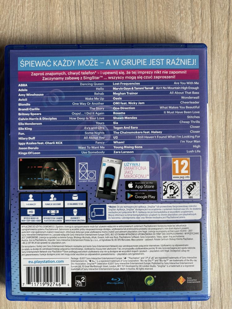 Singstar PlayStation 4