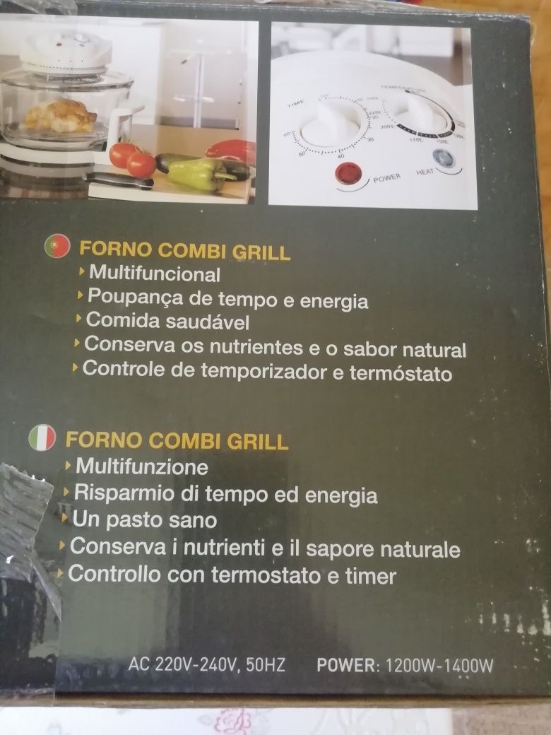 Forno Combi Grill 1400W