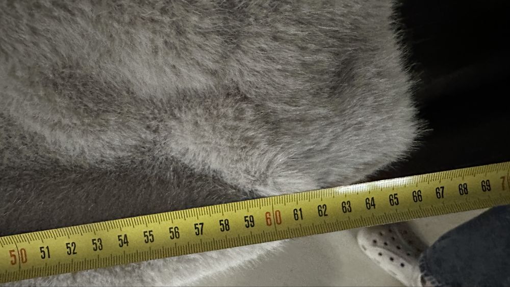 Piekne futerko sztuczne norki żakiet kurtka płaszcz futro old money