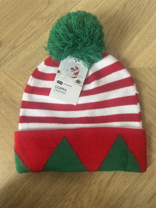 Eloy czapka swiateczna nowa z metkami Boze Narodznie