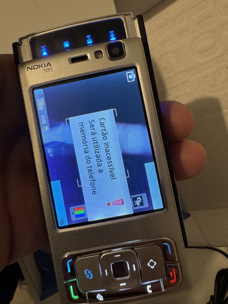 Nokia N95 com bateria nova e acessorios/caixa