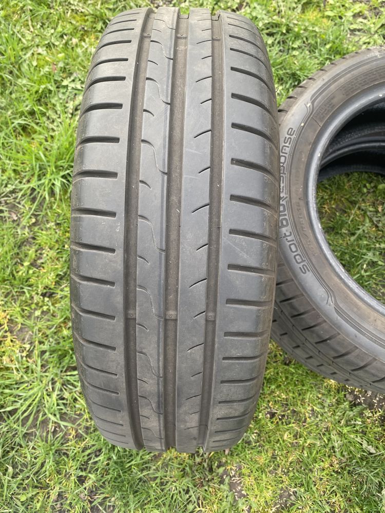 На Смарт DUNLOP SPORT BLURESPONSE 165/65 R15 81H2шт, 185/60 R15 84H2шт