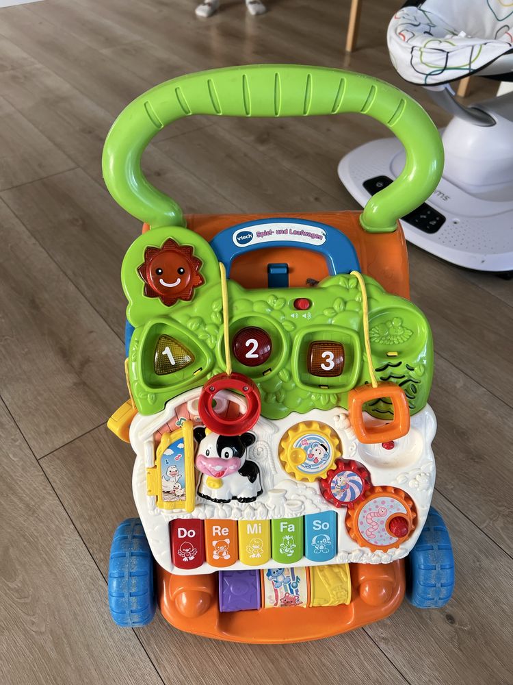 Vtech chodzik interaktywny wersja niemiecka