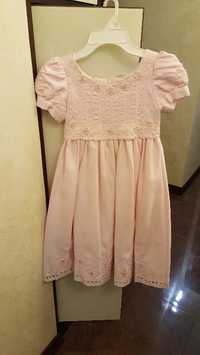 Платье нарядное для девочки 4-7 лет