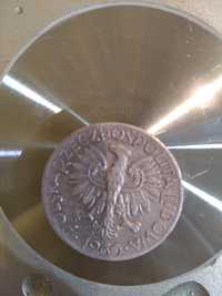 Монета 5 злотых 1960год