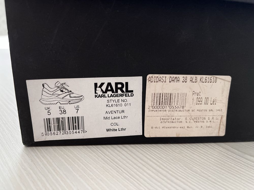 Продам кросівки Karl Lagerfeld 38