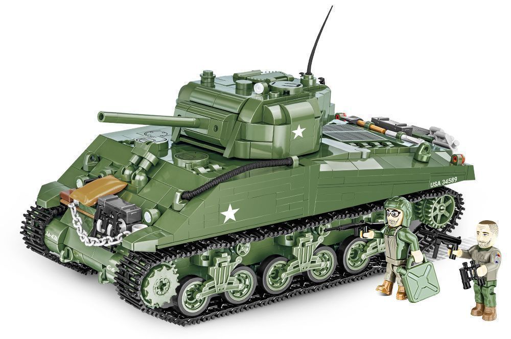 Klocki Cobi 2570 Czołg M4A3 Sherman Hc Ww2 852 El.