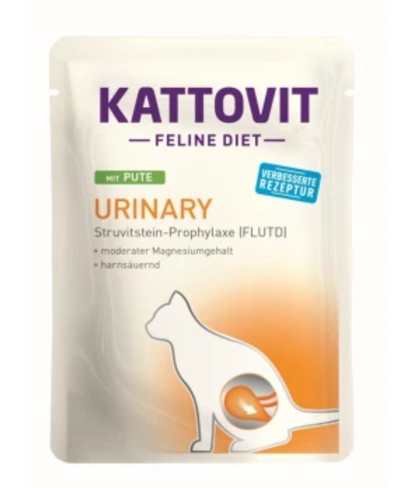 Kattovit Feline Diet Urinary 85 g indyk 4szt