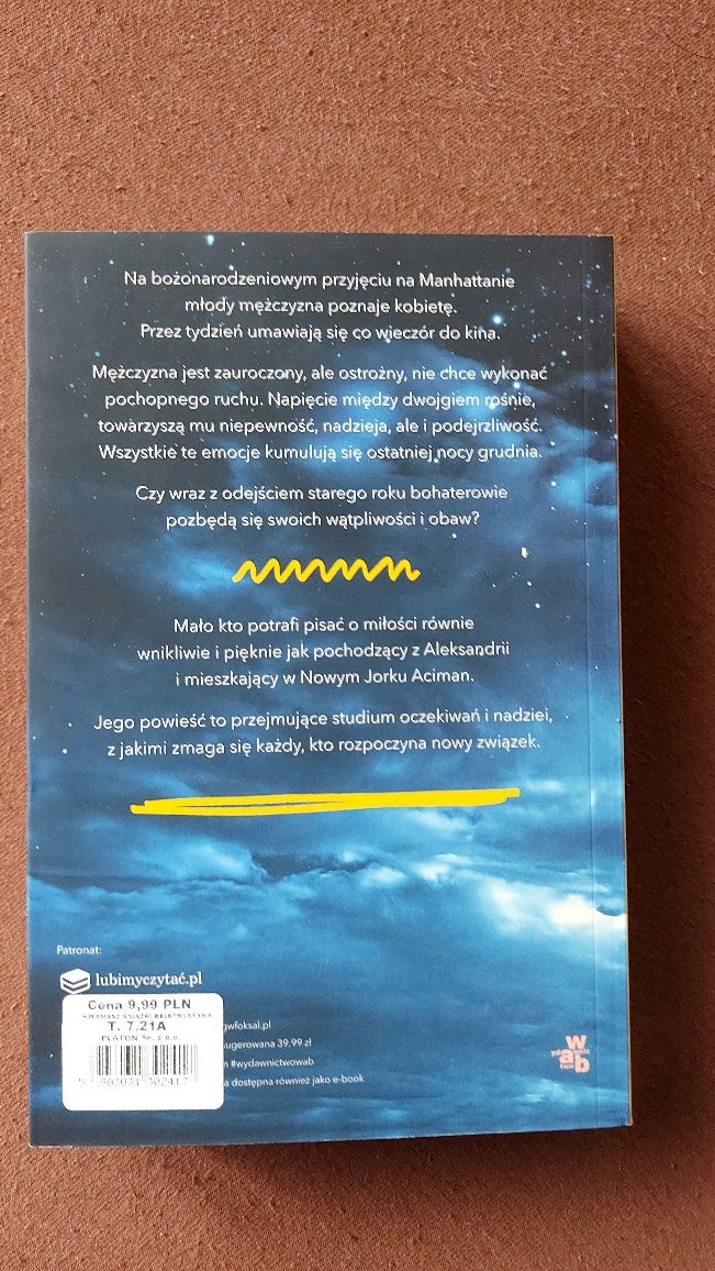 "Osiem białych nocy" Andre Aciman