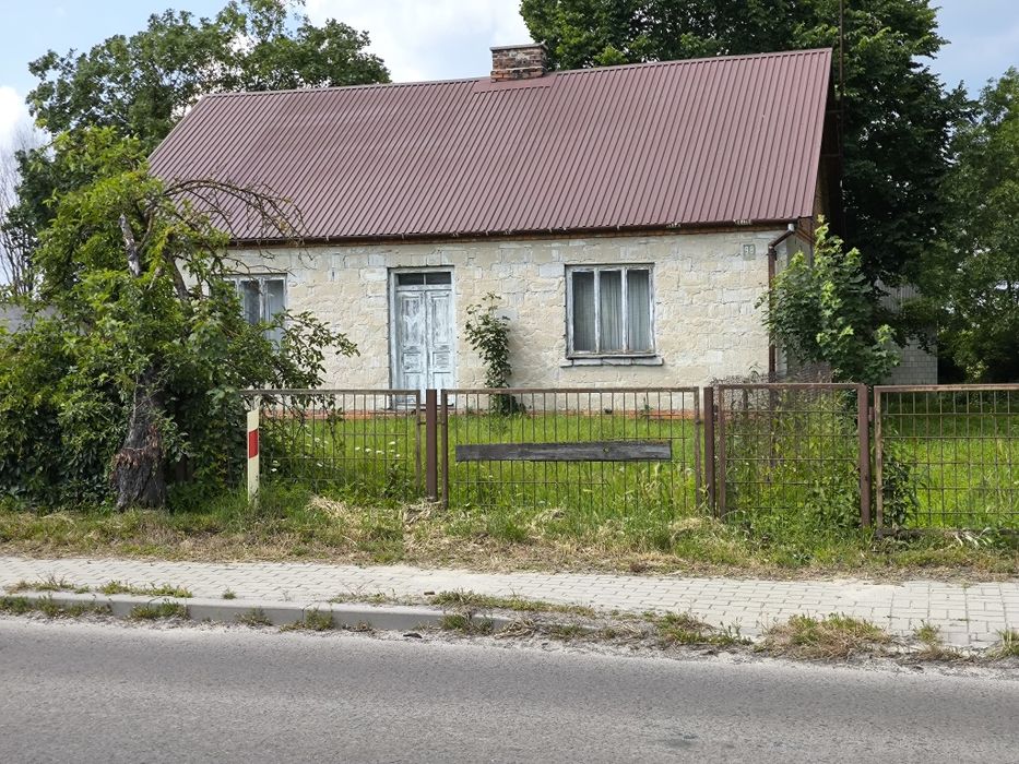 Dom na wsi z dzialką 70 ar oraz 5 ha pola i pole  na sprzedaz