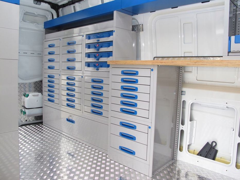 Zabudowa Do Busa Serwisowa Warsztatowa Półki Regał Szafka Berlingo Par