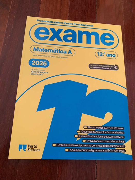 Livro de Exame Prova Final - Matemática 12º Ano