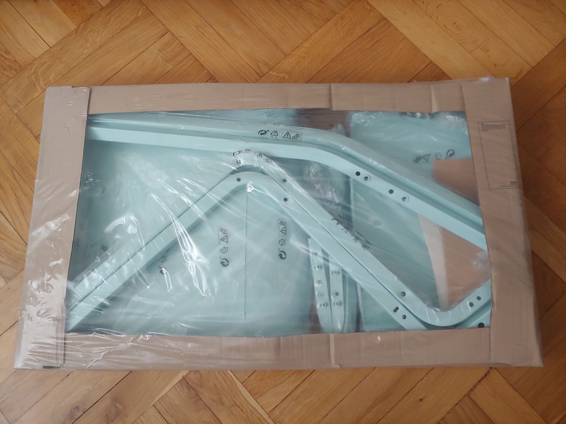 Dwa krzesła TEODORES Ikea, jasno zielony