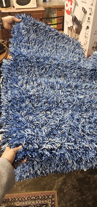 3 tapetes azuis seminovos