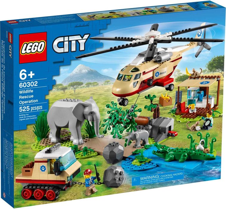 LEGO 60302 Operação de Salvamento de Animais Selvagens