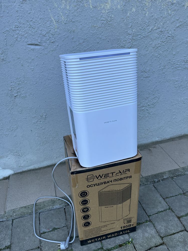 Осушувач повітря WetAir WAD-A10L з Wi-Fi!