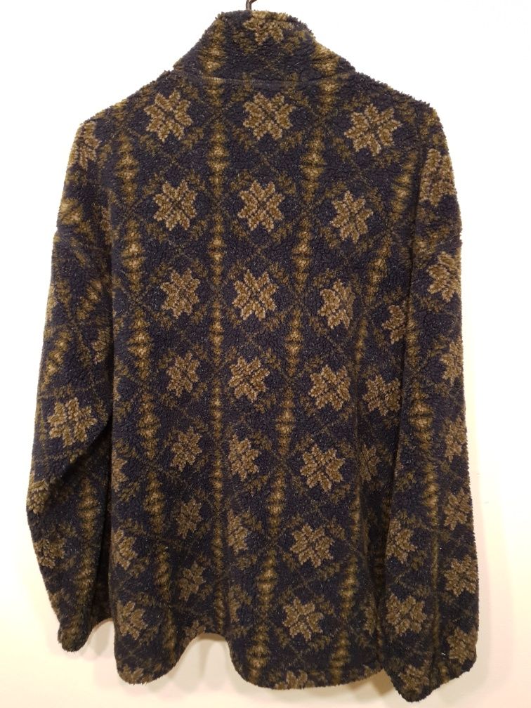 Puchaty polar bluza Hodgeheg S M teddy