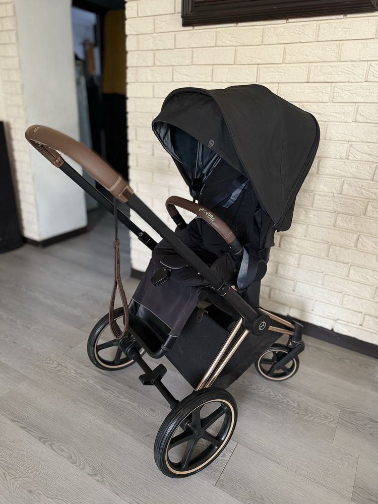 Візочок коляска 2 В 1 Cybex Priam Rosegold