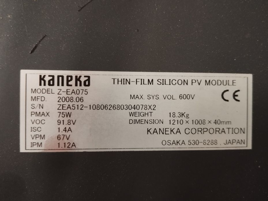 Panele fotowoltaiczne wysokoprądowe