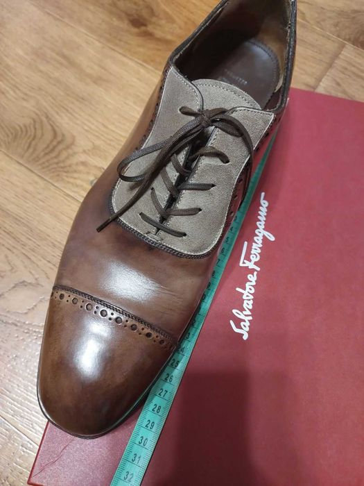 Оксфорди броги Salvatore Ferragamo чоловічі