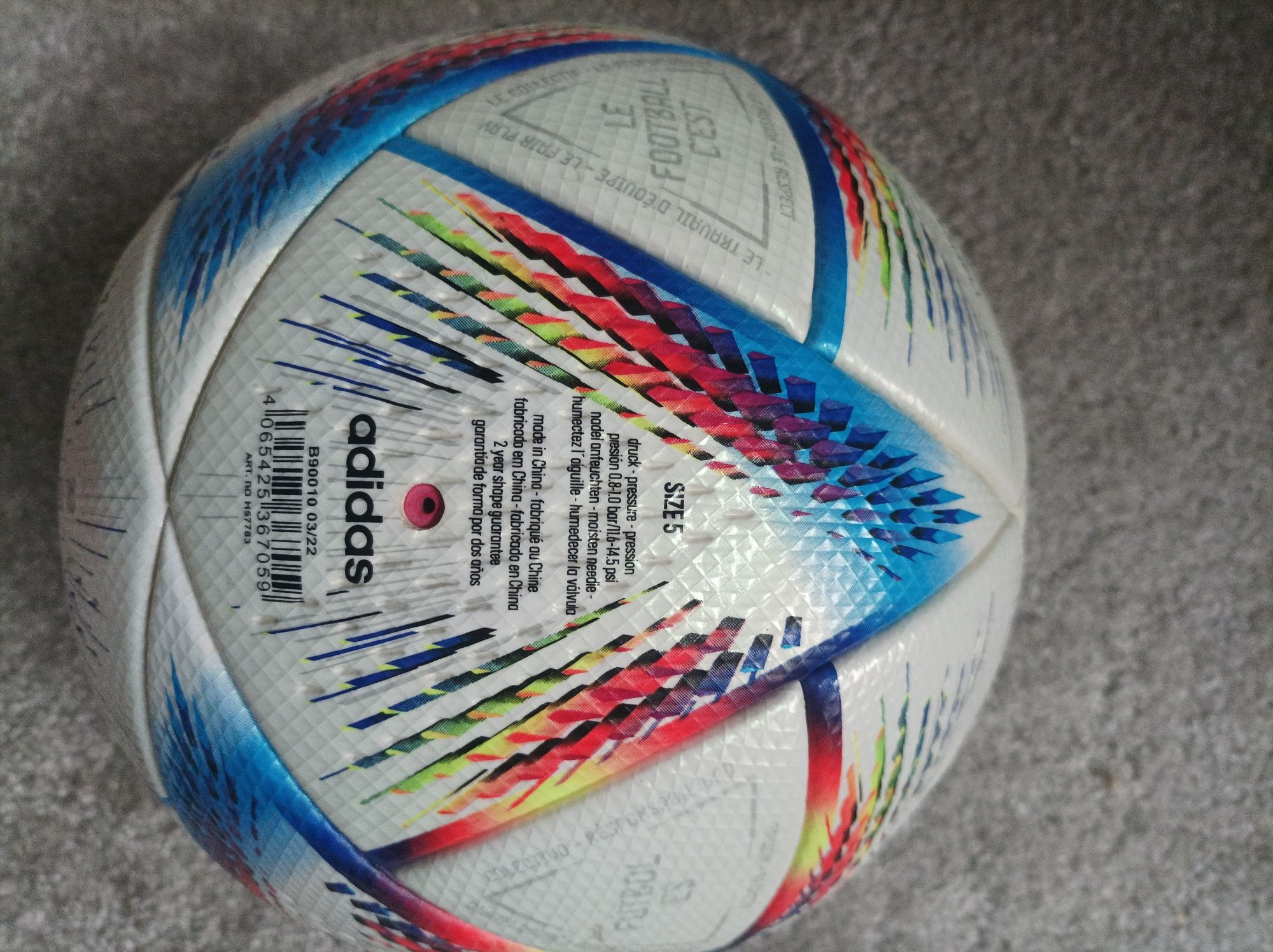 Oryginalna  piłka al rihla pro match ball adidas