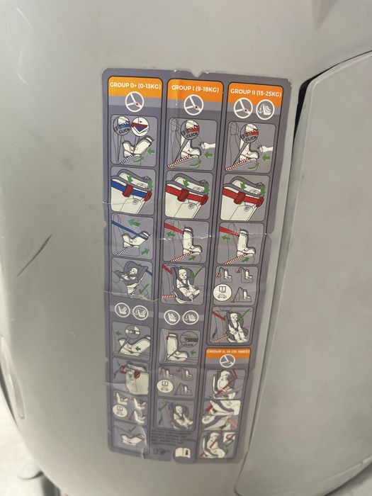 Cadeira Auto Apramo One 0-25kg c/ Isofix