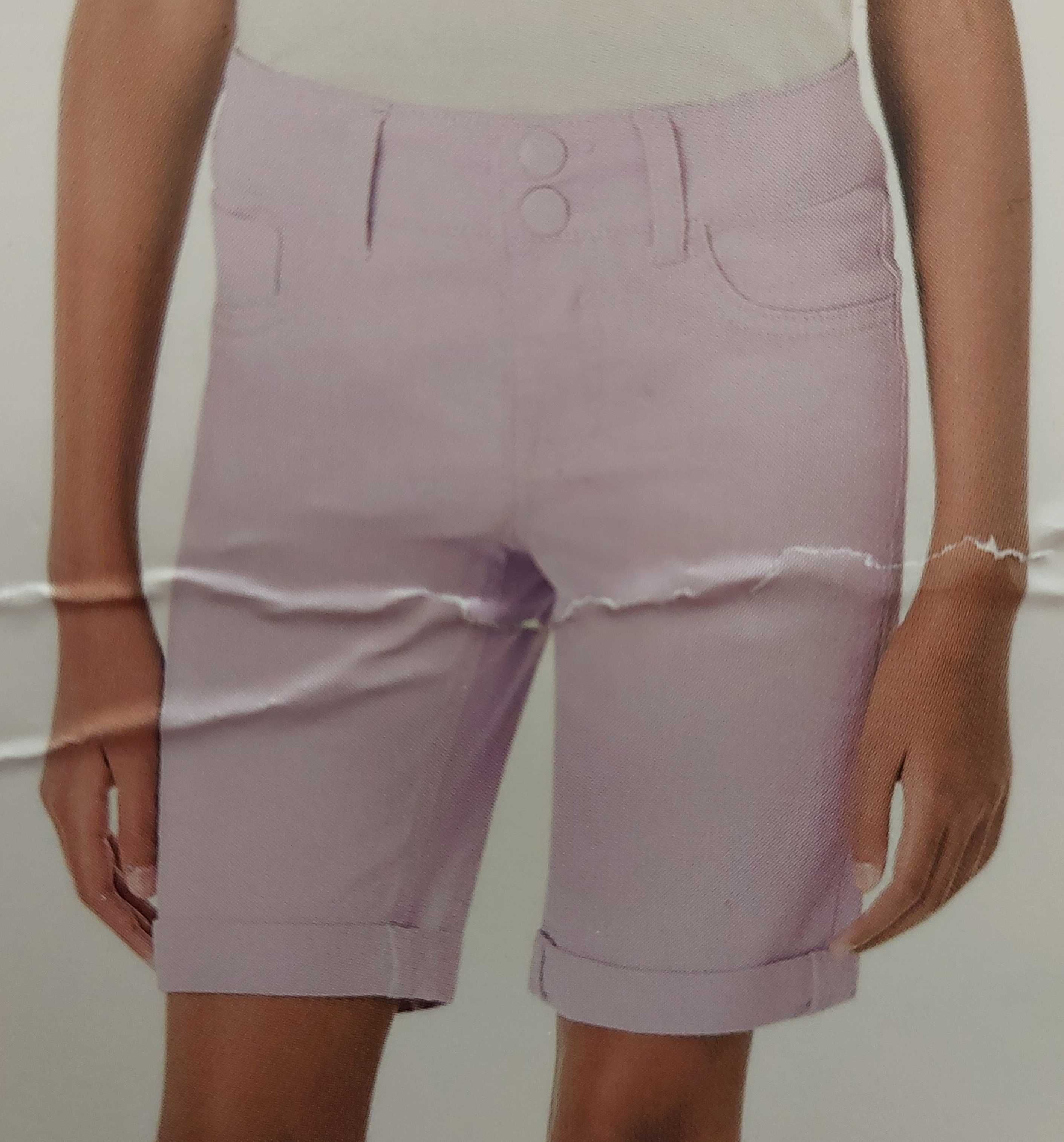 NOWE Krótkie spodnie dla dziewczynki - bermudy- na 12 - 14 lat