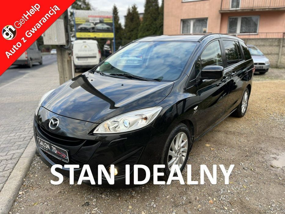 Mazda 5 1.6 7osób Climatronic Xenon Alu Grzane Fotele Stan BDB BEz Rdzy Bezwyp