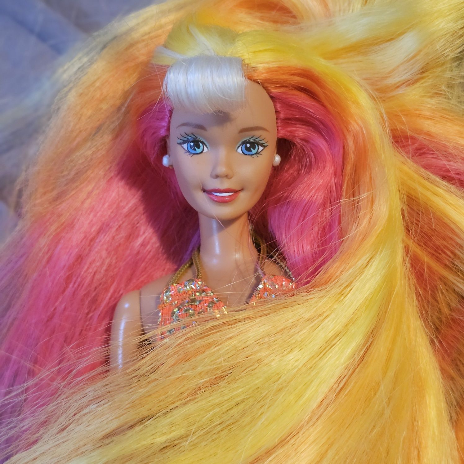 Barbie Hula Hair Tottaly vintage 90s