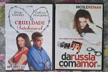 2 DVDS Da Russia com Amor e Crueldade Intolerável