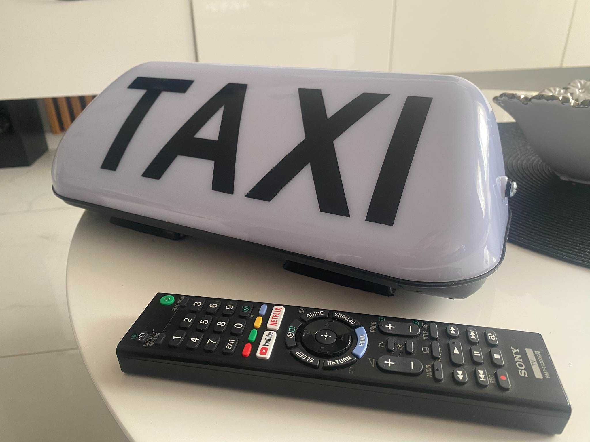 Lampa dla taksówkarzy widoczna z daleka cały zestaw Odbiór osobisty