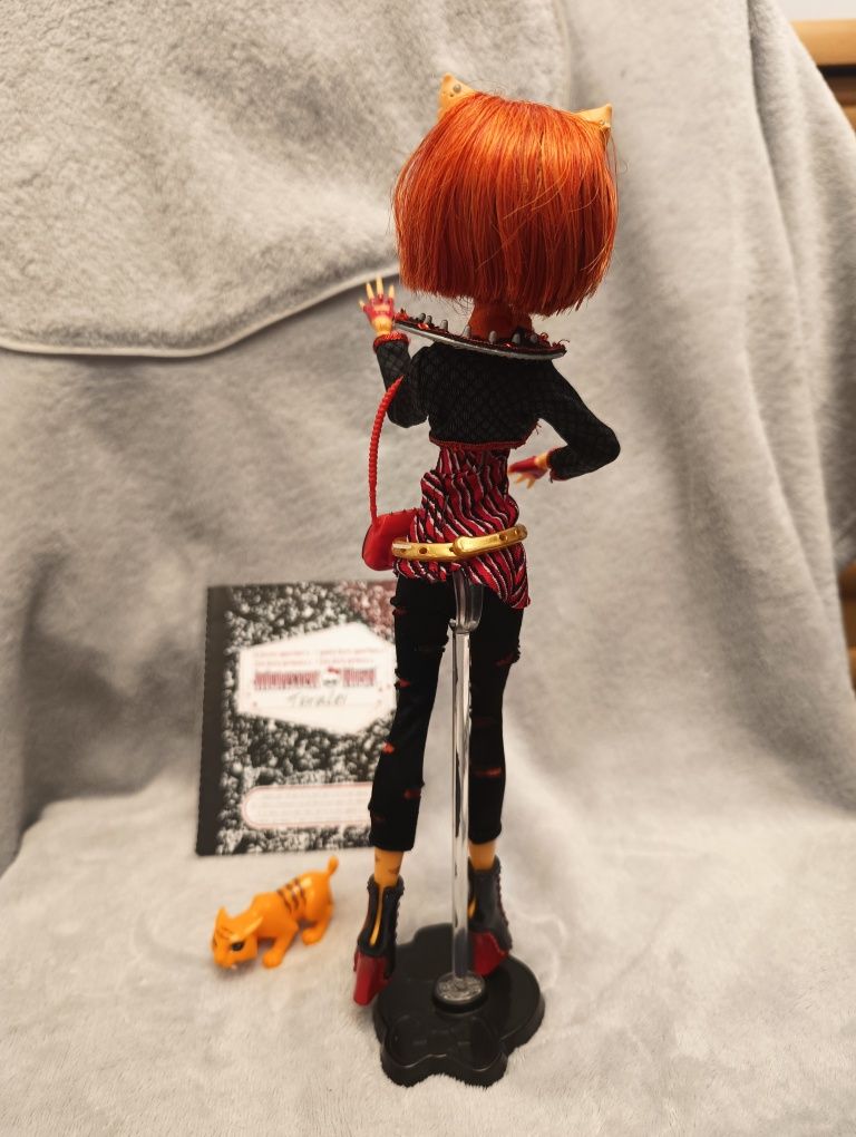 Lalka Monster High Toralei Stripe wave 1, basic