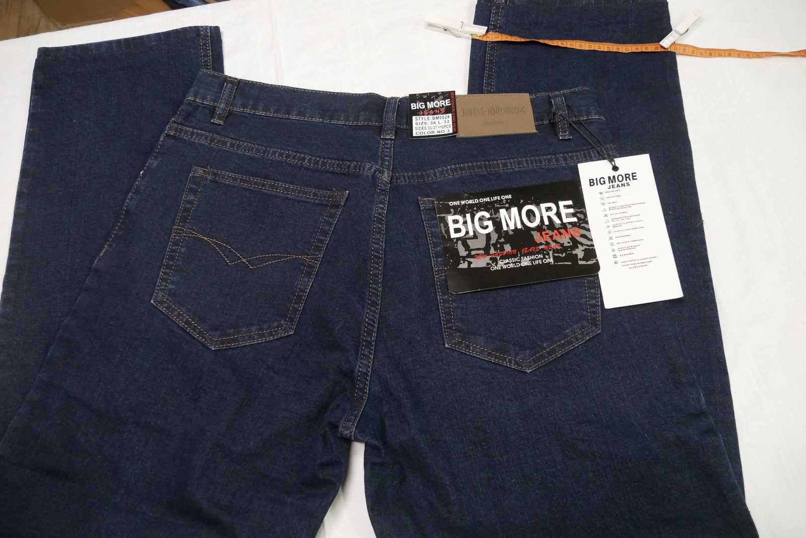 Spodnie niebieskie Big More Jeans size 36L