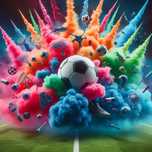 Tochas de fumos diversas cores