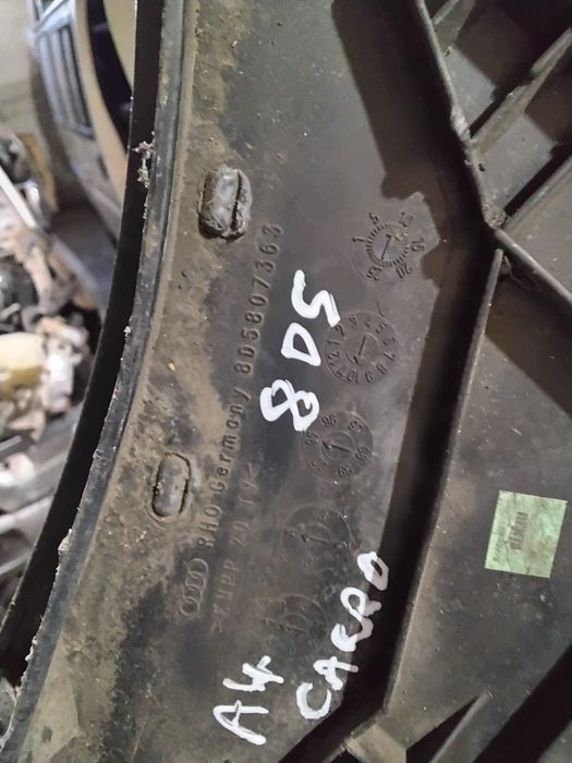 Parachoques audi a4 tras 8ds